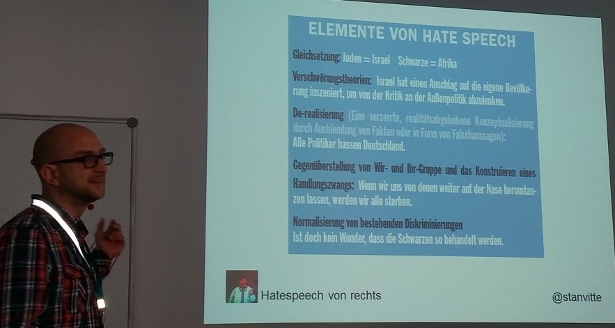 Elemente von Hate Speech